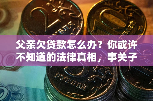 北京父亲欠贷款怎么办？你或许不知道的法律真相，事关子女未来