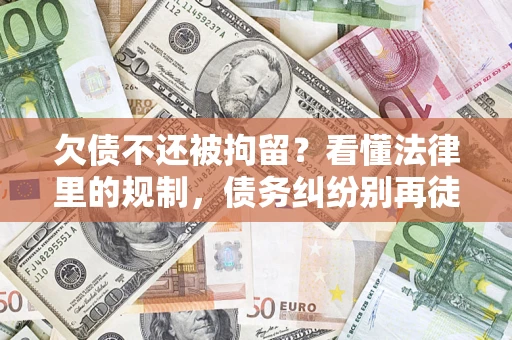 北京欠债不还被拘留？看懂法律里的规制，债务纠纷别再徒劳奔波
