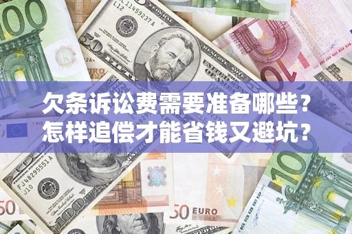 北京欠条诉讼费需要准备哪些？怎样追偿才能省钱又避坑？