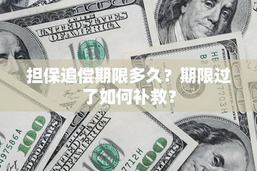 北京担保追偿期限多久？期限过了如何补救？